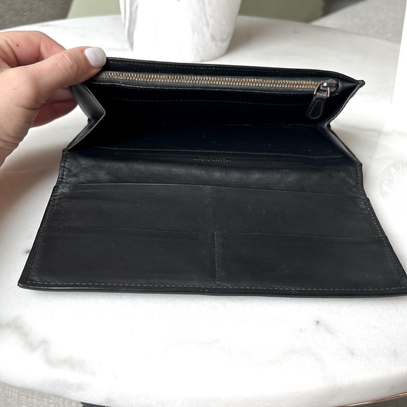🖤❤️‍🔥 Black Leather Bottega Veneta wallet - Picture 9 of 10